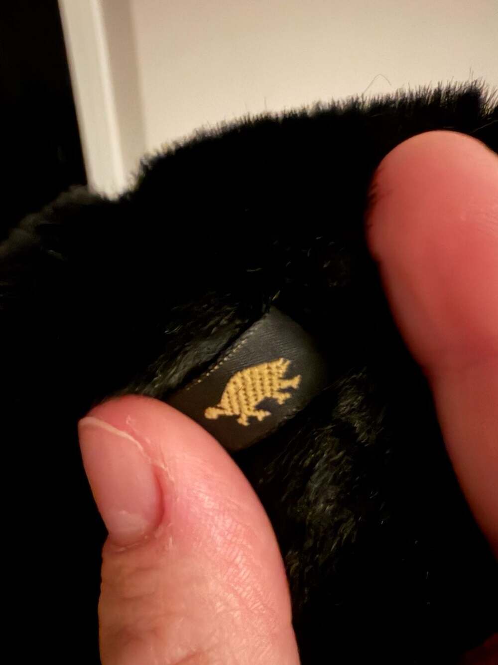 Turtle Fur Black Faux Fur Winter Hat Pillbox Bucket Hat Made in USA - Picture 8 of 8